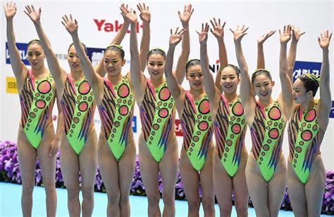 In Photos Japan Wins Team Event At Synchronized Swimming Japan Open The Mainichi