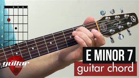 How To Play The E Minor 7 Chord Beginner Guitar Lesson Youtube