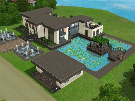 Home > sets > modern luxury > bahhaus. Sims 3 Haus Bauen Let's Build Großes Modernes Haus Mit ...