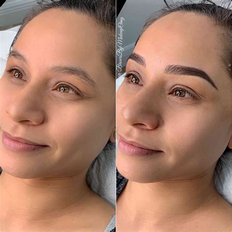 Microblading Before And After Makeup Omg