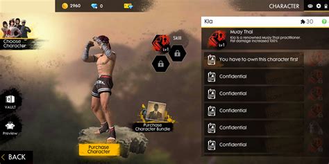 Kla level max tinju only free fire battlegrounds. Free Fire Characters Guide - Choosing character is the ...