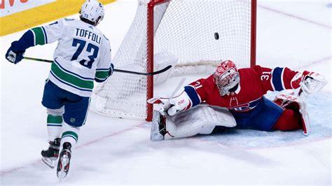 Most famous person in @tytoff16 phone? Canucks top Canadiens with overtime goal from Toffoli ...