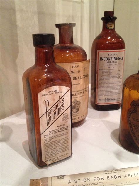 These Are Some 1800s Medicine Bottles Victorian England Was The First