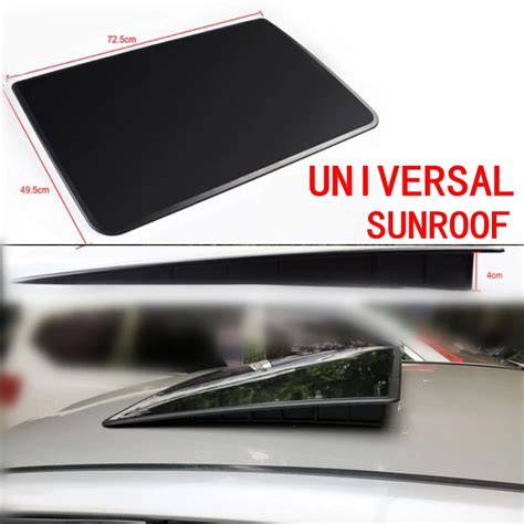 Universal Car Sunroof Cover Imitation Sunroof Roof Diy Decoration For