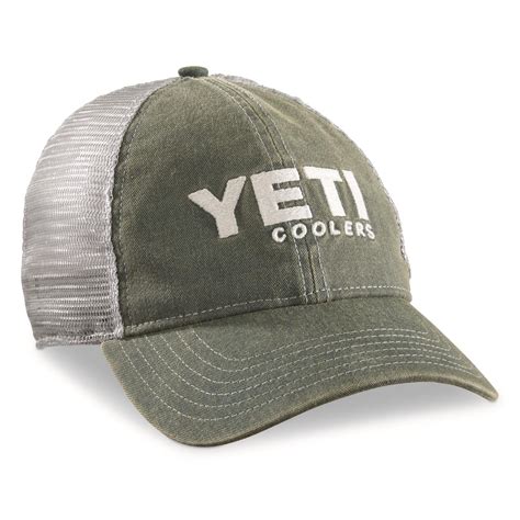 Yeti Mens Trucker Low Profile Hat 705869 Hats And Caps At Sportsmans