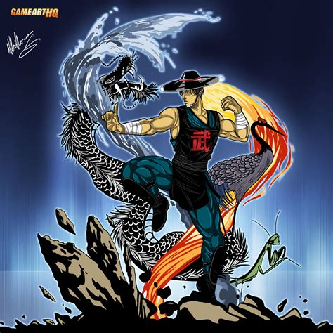 Mk Art Tribute Kung Lao From Mortal Kombat Ii
