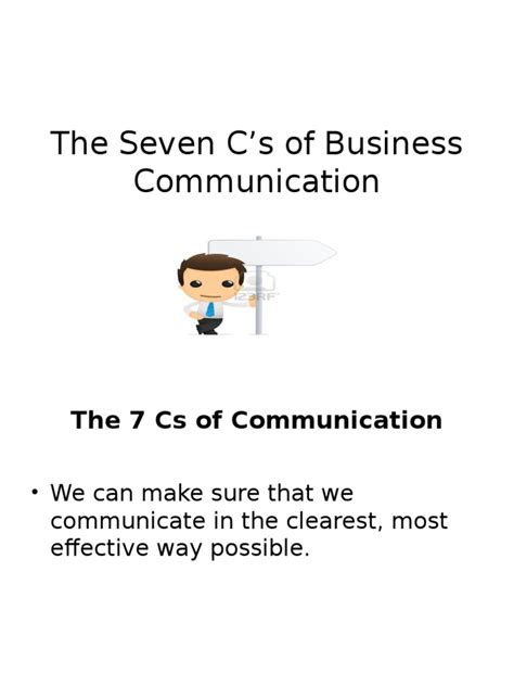 7 c s of communication pdf
