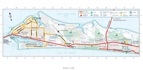 Maps And Directions Emerald Grande Destin Vacation Rentals Map Of