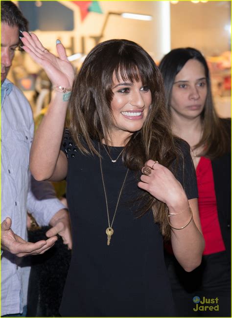 Lea Michele Louder Cd Signing In New Jersey Photo 649040 Photo Gallery Just Jared Jr