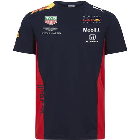 Red Bull Racing Red Bull Racing F1 2020 Kids Team T Shirt Navy Size
