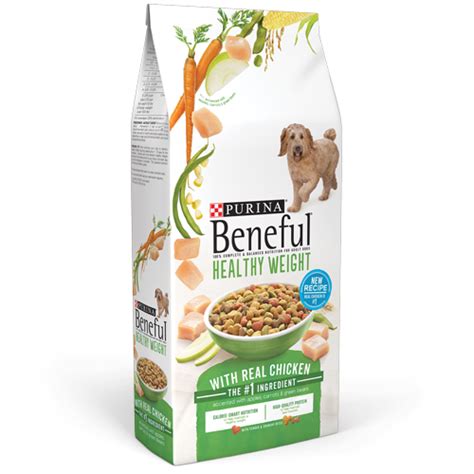 Beneful incredibites small wet dog food with chicken, tomatoes, carrots, and wild rice. Weight Management Dog Food with Chicken | Beneful® Healthy ...