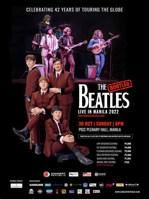 The Bootleg Beatles Live In Manila 2022 Philippine Concerts