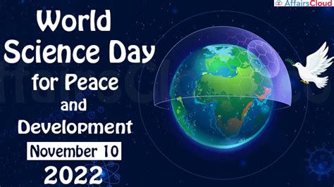 World Science Day For Peace And Development 2022 November 10