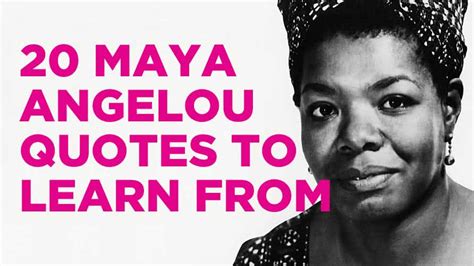Maya angelou was one of america's most beloved and celebrated poets and authors, with dozens of awards and over 50 honorary degrees attesting to her inspirational role at the center of american life. Maya Angelou Quotes: 20 Life Lessons From a Legend