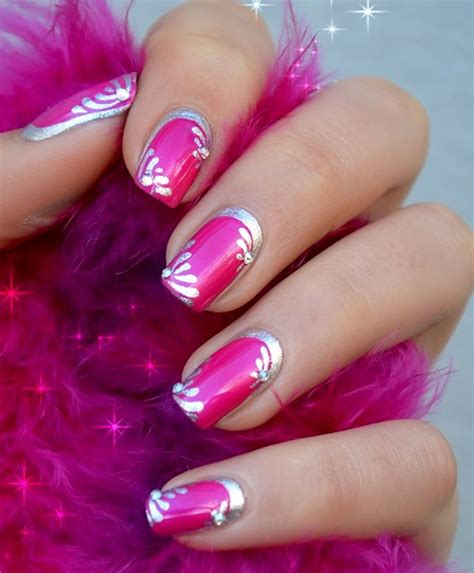 Pin By Carolyn Lay On Pretty Pink Pink Nails Pink Nail Art Gel
