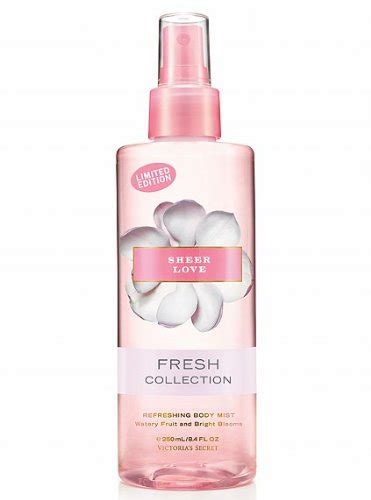 Aloe vera cools the scent palette while softening skin with every application. Sheer Love Victoria`s Secret perfume - a fragrance for women
