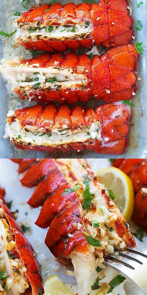 garlic butter lobster tail crazy delicious lobster in garlic herb and lemon butter this