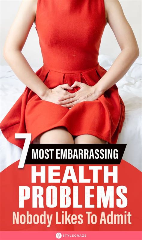 7 embarrassing health problems nobody wants to talk about health problems health women
