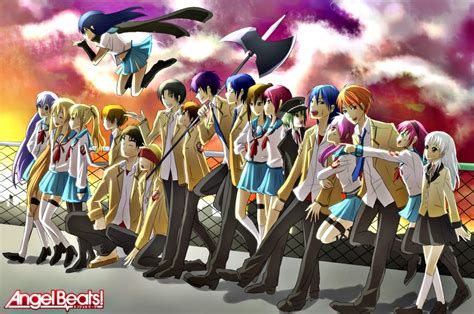 Angel Beats Sinopsis Manga Anime Personajes Y Mucho Más