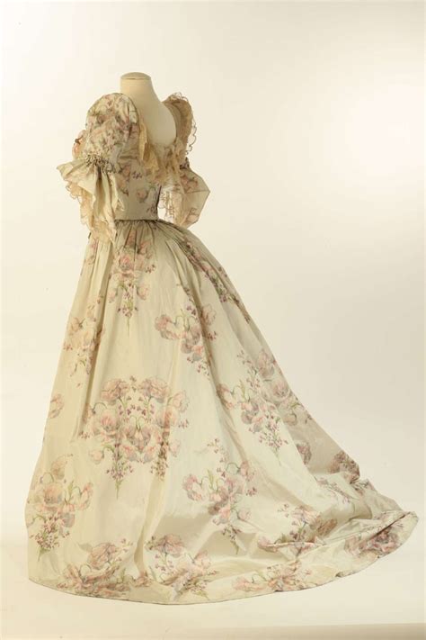 Worth Evening Dress Ca 1890 From The Liberty Hall Museum Via History