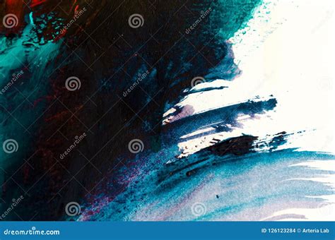 Abstract Oil Painting Background Oil On Canvas Texture Hand Dr Stock