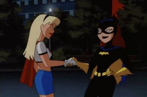 Supergirl And Batgirl Batman The Animated Series Supergirl Crossover