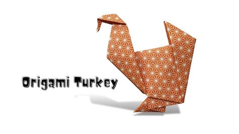 Easy Origami Turkey Tutorial Easy Origami For Beginner Easy Paper