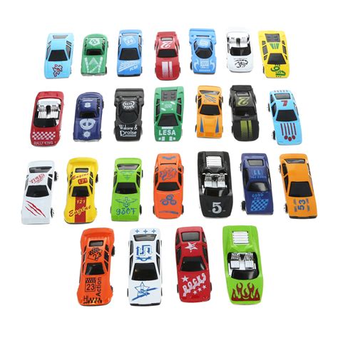 Kidplay Kids Die Cast Toy Race Car Set Assorted Colors Boys Toys 6