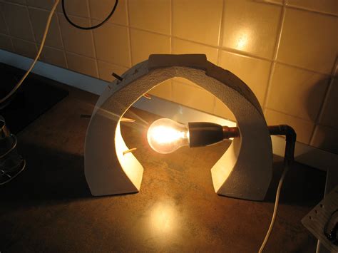 Spiked Concrete Lamp 6 Steps With Pictures Instructables