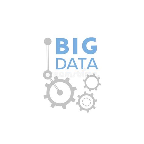 Modern Big Data Symbol Stock Illustration Illustration Of Future
