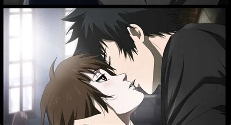 Psycho Pass 2 Kogami X Akane A Kiss By Lesya7 On Deviantart Psycho Pass Pinterest