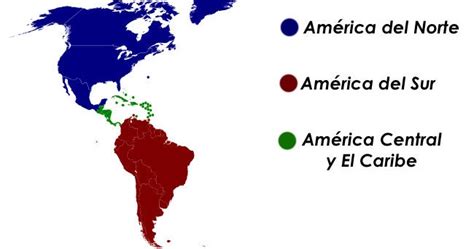 Geografía De América División De América