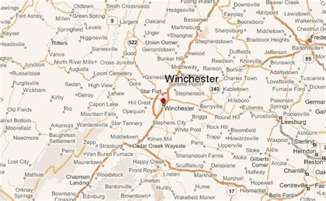Winchester Virginia Location Guide