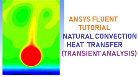 Ansys Fluent Tutorial Natural Convection Heat Transfer 2d Transient Analysis On A Solid