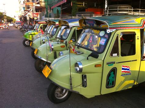 All About Tuk Tuks In Thailnd