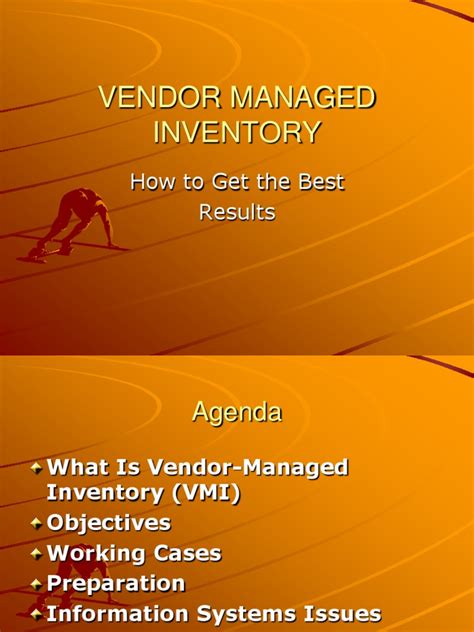 Vendor Managed Inventory How To Get The Best Results Inventory Supply Chain