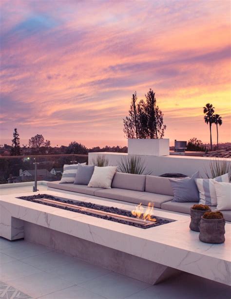 Dream Summer House Rooftop Terrace Design Modern Outdoor Patio