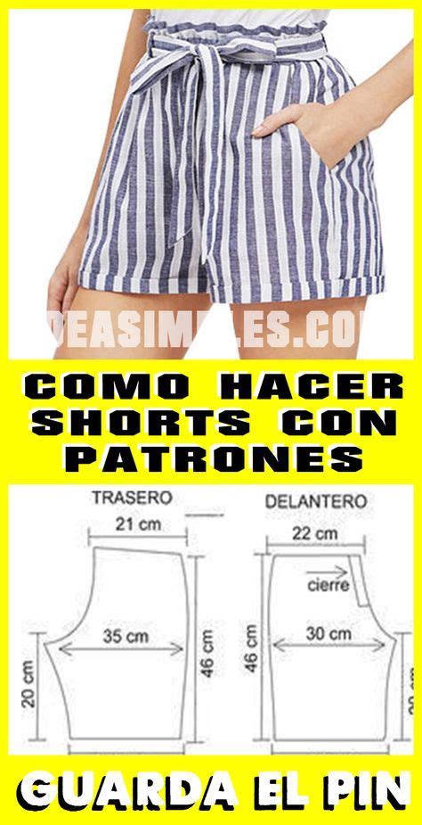 Paso A Paso Aprende A Como Hacer Shorts Con Patrones Curso Gratis De Bc0