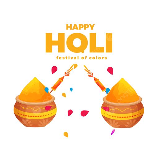 Happy Holi Poster Vector Png Images Happy Holi Fetival Of Colours Rang Religious Png Image