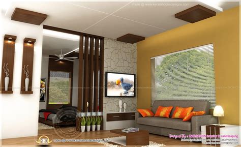Interior Design For Living Room Kerala Style Dengan Gambar