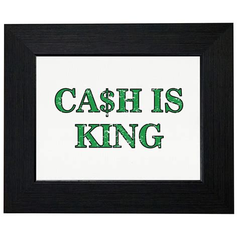 Cash Is King With Dollar Sign Trendy Graphic Shirt Pillow Etsy