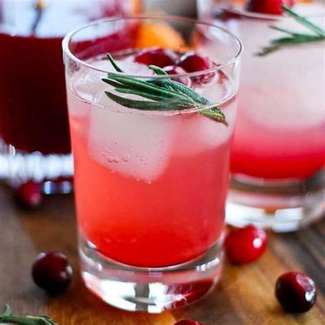 Cranberry Orange And Rosemary Shrub Mocktail Front Range Fed