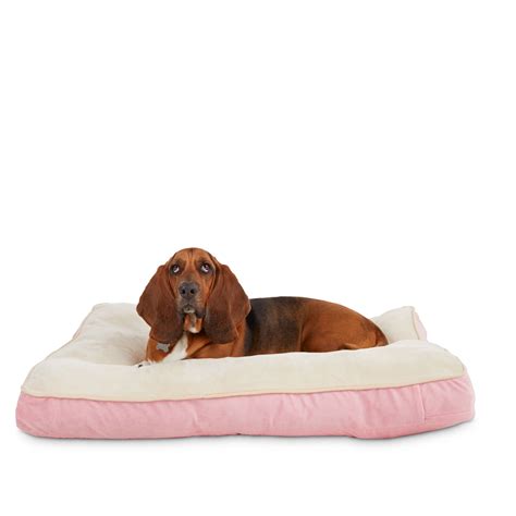 Everyyay Essentials Snooze Fest Lounger Dog Bed 32 L X 24 W Pink
