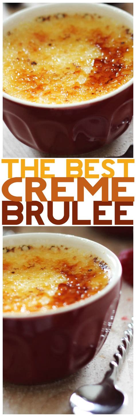 Creme Brûlée Recipe Dessert Recipes Desserts Eat Dessert
