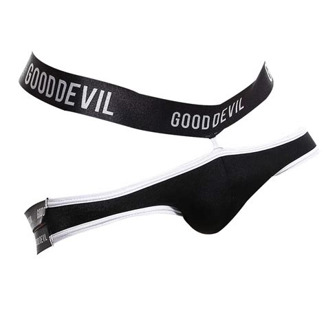 Buy Good Devil Mens Sexy Jockstrap Soft Micro Pouch Backless Design