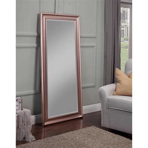 For instance, the full length floor mirrors. Sandberg Furniture Rose Gold Full Length Leaner Floor ...