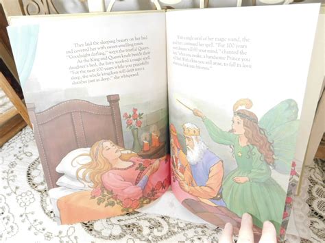 Classic Fairy Tale Book Sleeping Beauty By Charles Perrault Etsy