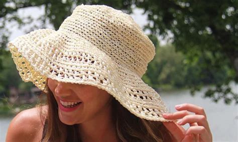 crochet this adorable floppy sun hat … the pattern is free and the results are 100