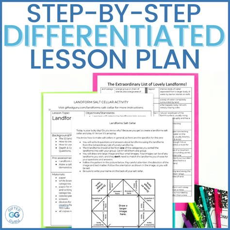 A Differentiated Lesson Plan Step By Step Ted Guru How To Write