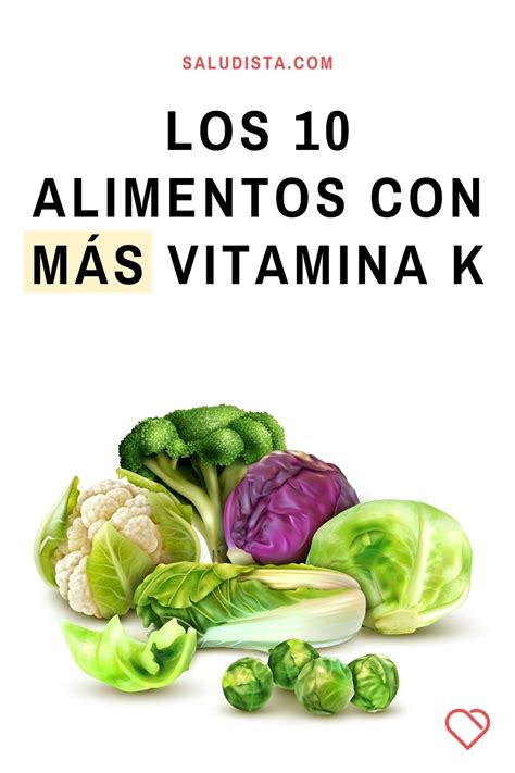 Los 10 Alimentos Con Más Vitamina K